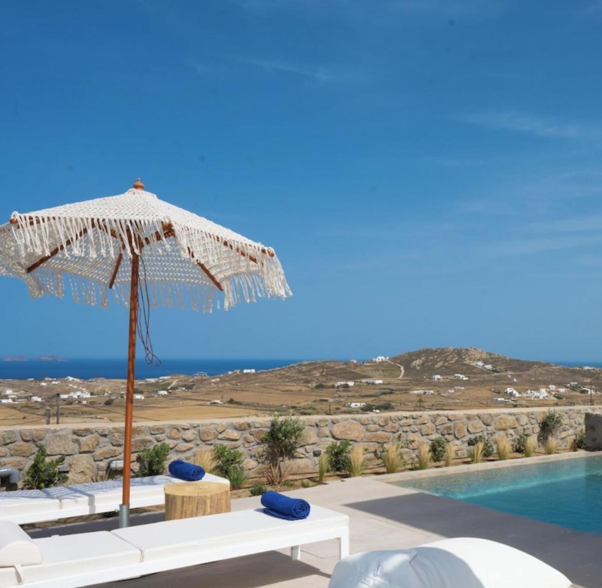 Sunrise Villa - Sea View Private Pools Mykonos Town Zimmer foto